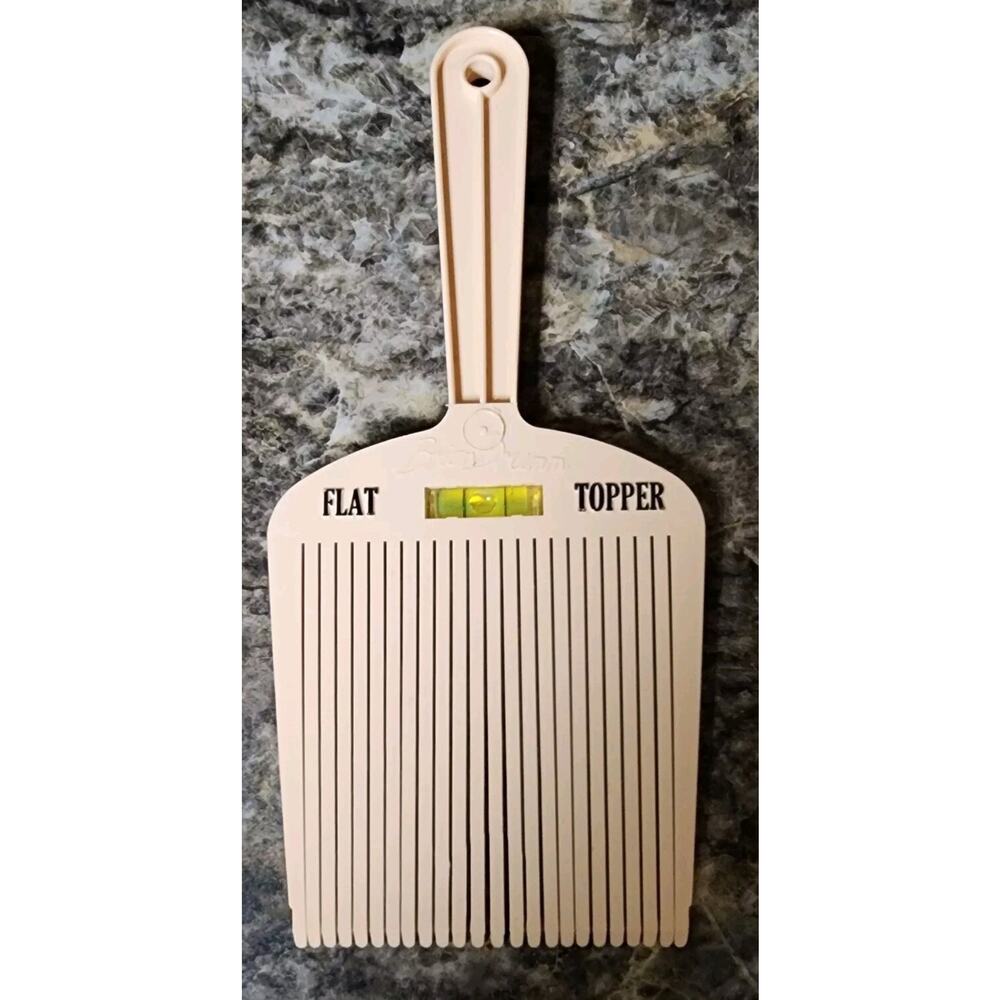 Brian Drumm Flat Topper Comb With Leveler For Professional Use Clipper Cutting